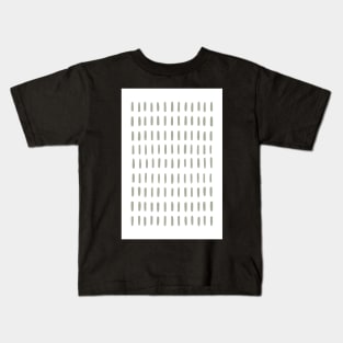 Sage green simple pattern Kids T-Shirt